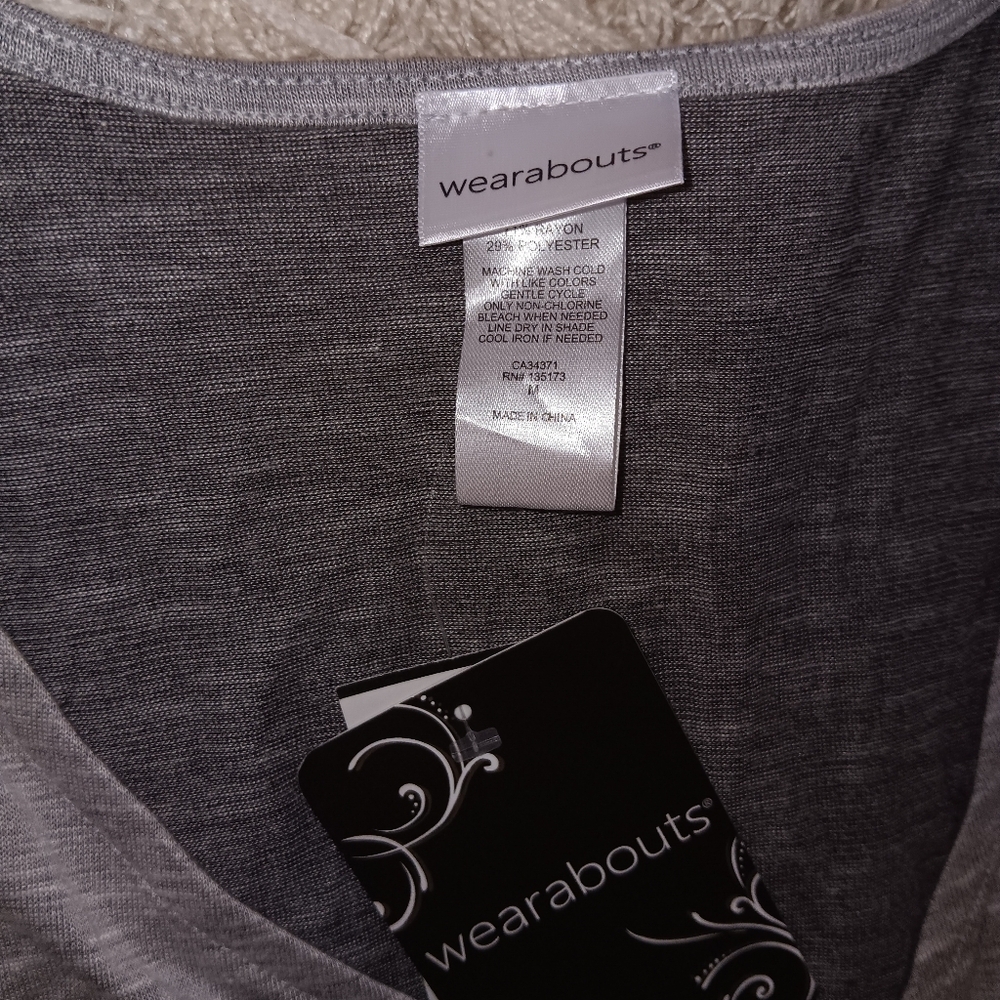 Wearabouts Womens Gray Dress Size M NWT - Picture 2 of 4